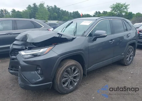 2024 Toyota Rav4 Hybrid Xle Premium из США, поврежденный, VIN 2T3B6RFV1RW077600